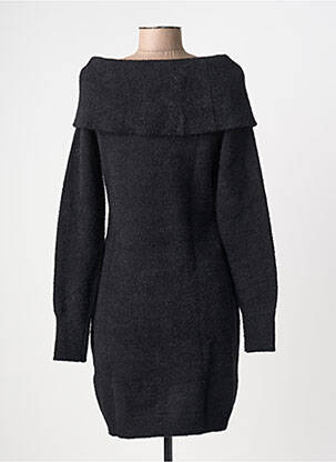 Rochie pulover elasticitate mâneci lungi negru MORGAN femeie