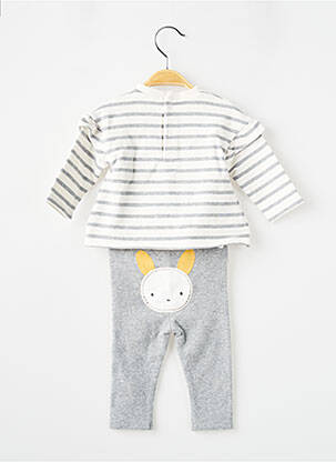 Set pantaloni mâneci lungi gri MAYORAL fată