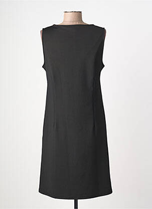 Rochie midi fără mâneci fără mâneci negru HALOGENE femeie