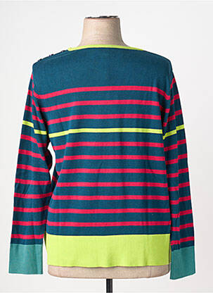Pulover croială cambrată mâneci lungi verde AGATHE & LOUISE femeie