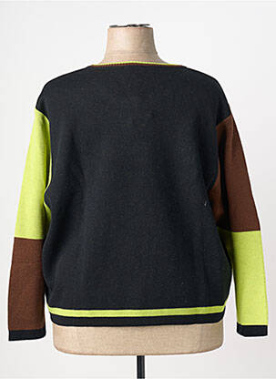 Pulover elasticitate mâneci lungi negru AGATHE & LOUISE femeie