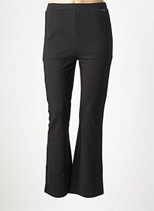 Pantalon evazat elasticitate mărime normală negru AGATHE & LOUISE femeie
