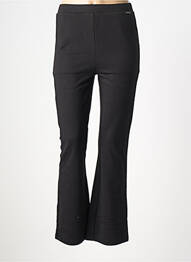 Pantalon evazat elasticitate mărime normală negru AGATHE & LOUISE femme