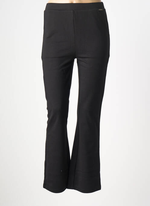 Pantalon evazat elasticitate mărime normală negru AGATHE & LOUISE femme