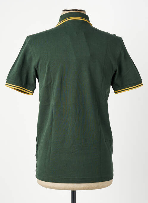 Polo elasticitate mâneci scurte verde FRED PERRY homme