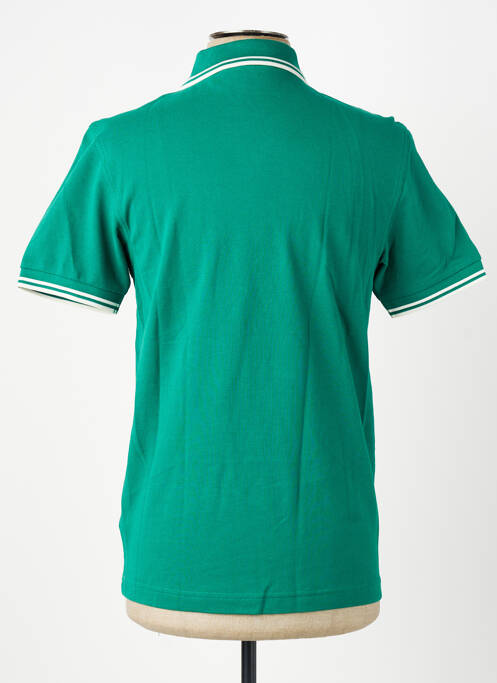 Polo elasticitate mâneci scurte verde deschis FRED PERRY homme