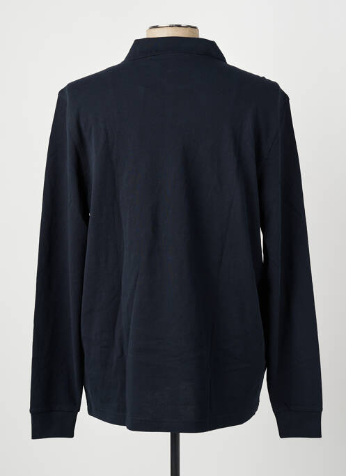 Polo mâneci lungi mâneci lungi albastru FRED PERRY homme