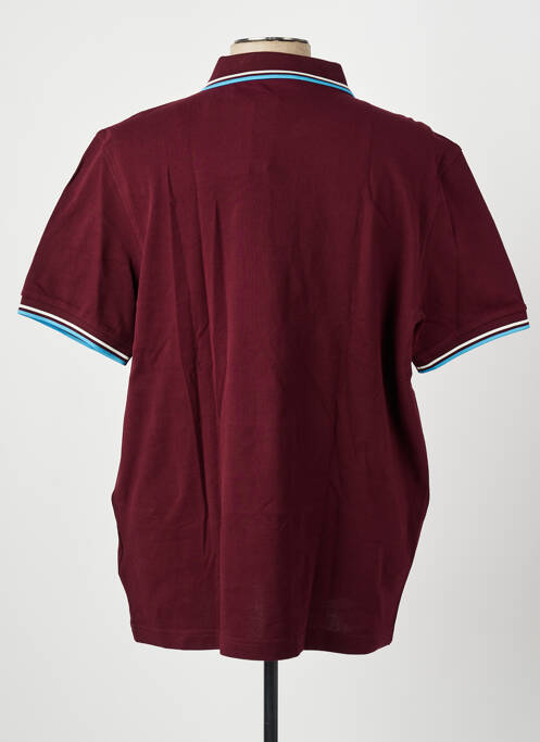Tricou broderie mâneci scurte roșu FRED PERRY homme