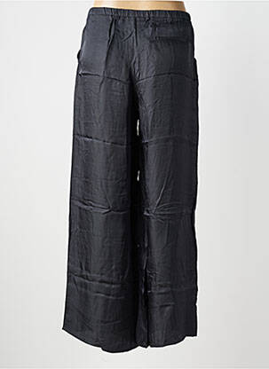 Pantalon larg închidere cu fermoar sub clapetă cu nasturi mărime normală negru AMERICAN VINTAGE femeie