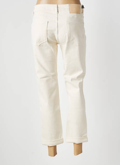 Pantalon 7/8 elasticitate mărime normală bej REIKO femme