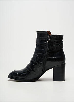 Botine/ghete toc pătrat toc de 7 la 9 cm negru EMILIE KARSTON femeie