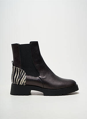 Botine/ghete toc mic toc de 4 la 6 cm negru MKD femeie