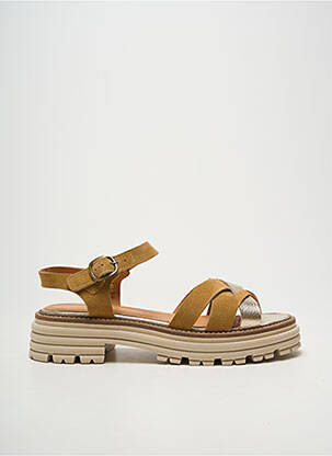 Sandale/pantofi decupați tip de talpă amortizantă toc de 4 la 6 cm bej MINKA DESIGN femme