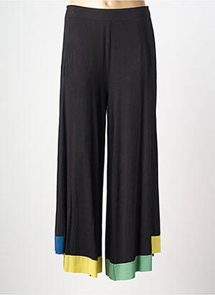 Pantalon larg buzunare mărime normală negru OZAI N KU femeie