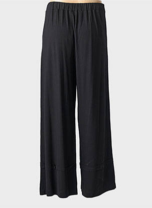 Pantalon larg buzunare mărime normală negru OZAI N KU femeie