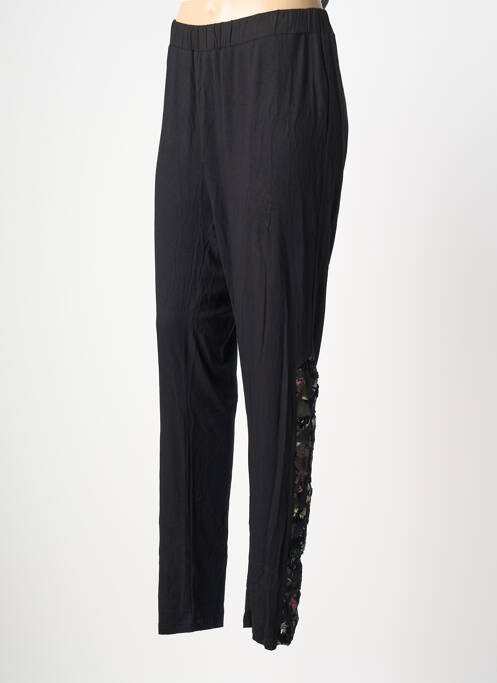 Pantalon slim talie elastică mărime normală negru NÖR femme
