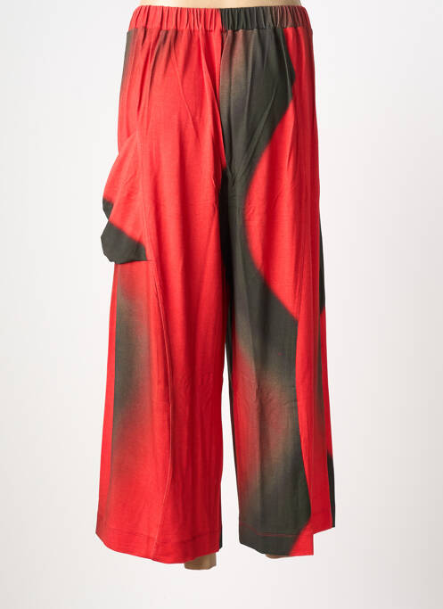 Pantalon 7/8 elasticitate mărime normală roșu OZAI N KU femme