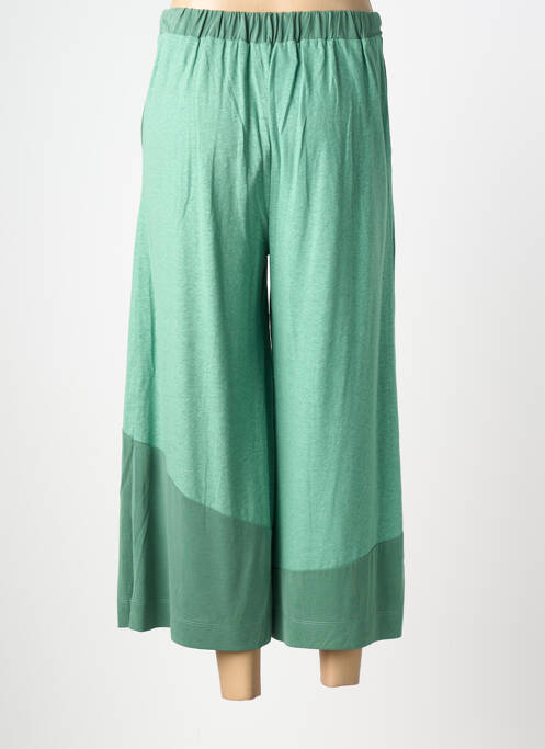 Pantalon 7/8 elasticitate mărime normală verde OZAI N KU femme
