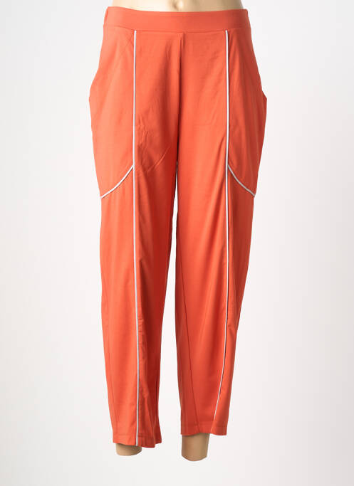 Pantalon 7/8 elasticitate mărime normală portocaliu OZAI N KU femme