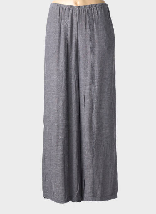 Pantalon larg talie cu cleme mărime normală gri OZAI N KU femme
