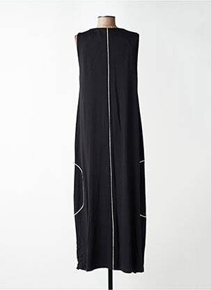 Rochie lungă fără mâneci fără mâneci negru OZAI N KU femeie