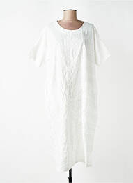 Rochie midi mâneci scurte mâneci scurte alb GERSHON BRAM femme