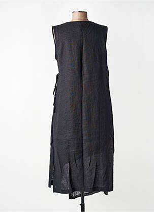 Rochie midi fără mâneci fără mâneci negru LOTUS EATERS femeie