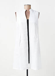 Rochie scurtă fără mâneci fără mâneci alb LOTUS EATERS femme