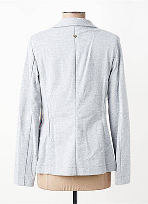 Jachete casual guler tip costum gri PLEASE femeie