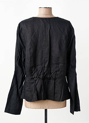 Jachete casual guler rotund negru HEBBEDING femeie