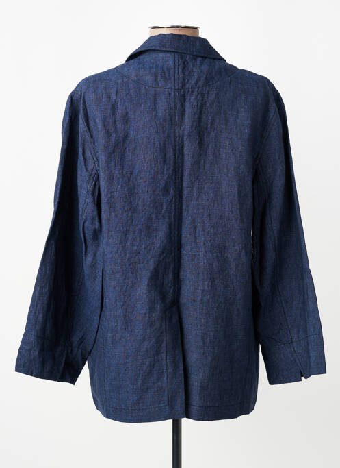 Jachete casual guler tip costum albastru CPC femme