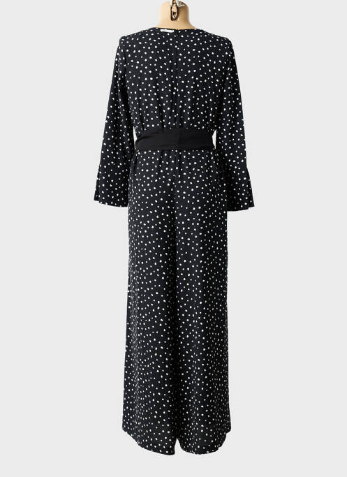 Salopetă-pantalon croială fluidă mâneci lungi negru HUMILITY femme
