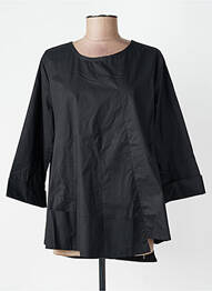 Tunică mâneci lungi guler rotund negru GERSHON BRAM femme