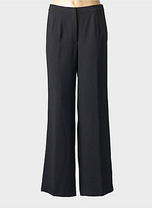 Pantalon larg țesătură crep mărime normală negru VERA MONT femeie