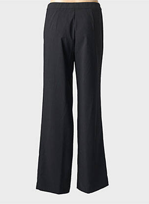 Pantalon larg țesătură crep mărime normală negru VERA MONT femeie