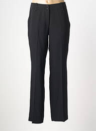 Pantalon drept țesătură crep mărime normală negru EVA KAYAN femme