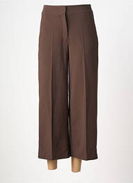 Pantalon trei sferturi elasticitate mărime normală maro BETTY BARCLAY femme