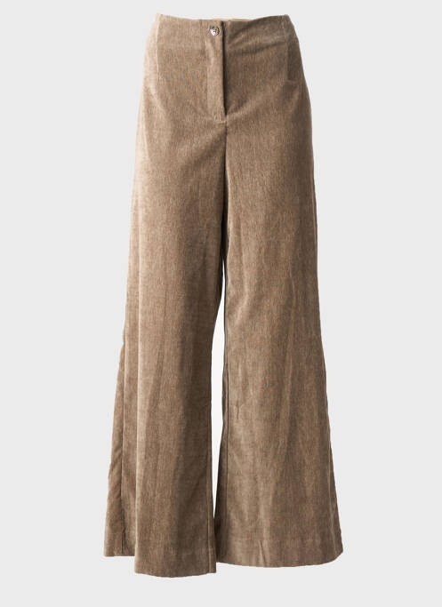 Pantalon evazat croială evazată maro SURKANA femme