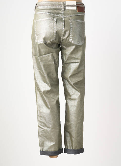 Pantalon slim mărime normală mărime normală verde PARA MI femme