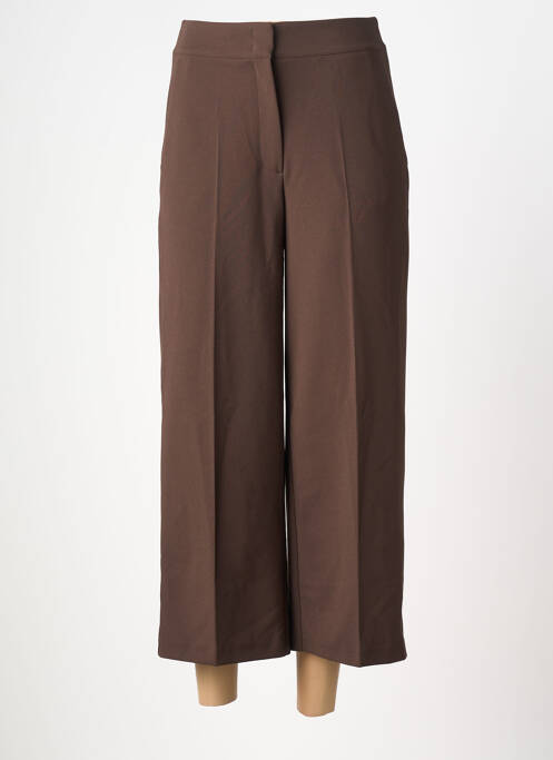 Pantalon trei sferturi elasticitate mărime normală maro BETTY BARCLAY femme