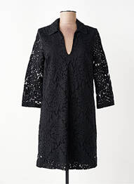 Rochie midi mâneci lungi mâneci lungi negru LA FEE MARABOUTEE femeie
