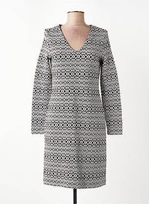 Rochie midi mâneci lungi mâneci lungi negru LA FEE MARABOUTEE femeie