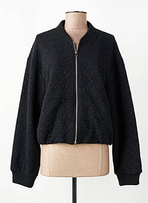 Jachete casual guler rotund negru LA FEE MARABOUTEE femeie