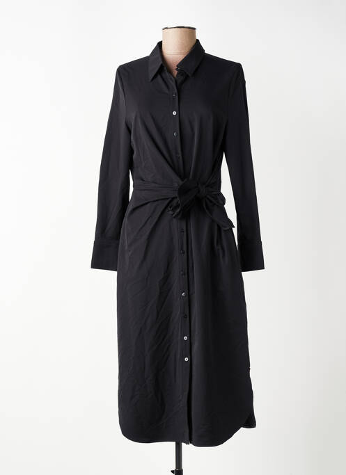 Rochie lungă mâneci lungi mâneci lungi negru ROBE LEGERE BY VERA MONT femme