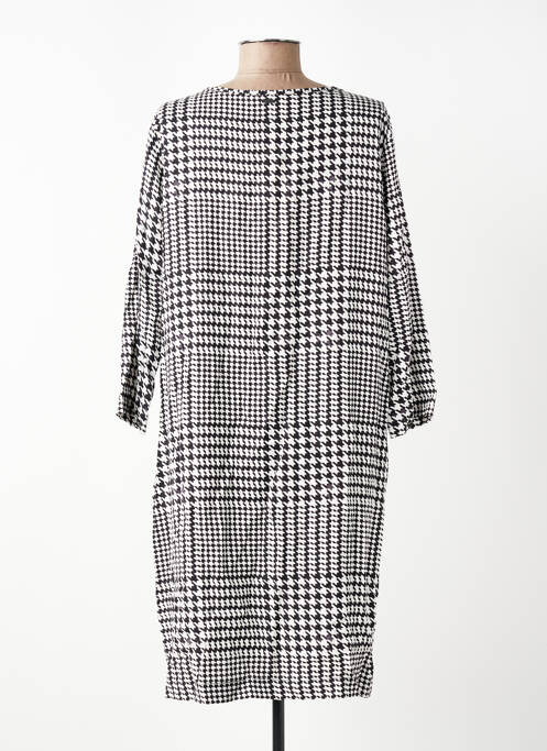 Rochie midi mâneci lungi mâneci lungi negru SANDWICH femme