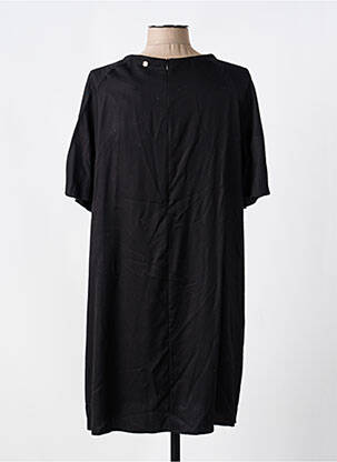 Rochie scurtă croială fluidă mâneci scurte negru XT STUDIO femeie