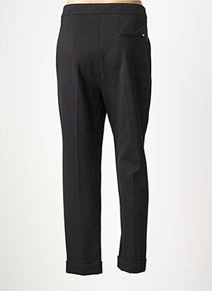 Pantalon 7/8 elasticitate mărime normală negru FRACOMINA femeie