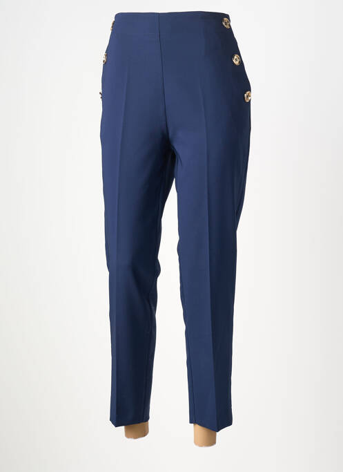Pantalon 7/8 talie înaltă talie înaltă albastru RELISH femme
