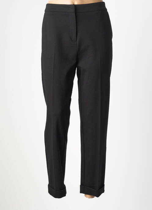 Pantalon 7/8 elasticitate mărime normală negru FRACOMINA femme