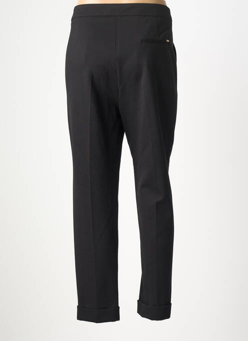 Pantalon 7/8 elasticitate mărime normală negru FRACOMINA femme